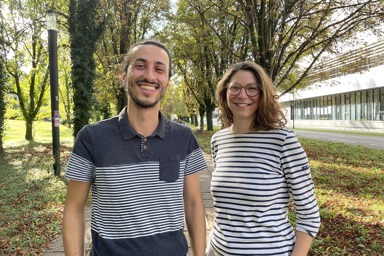 Caroline Manowicz et Quentin Scandela