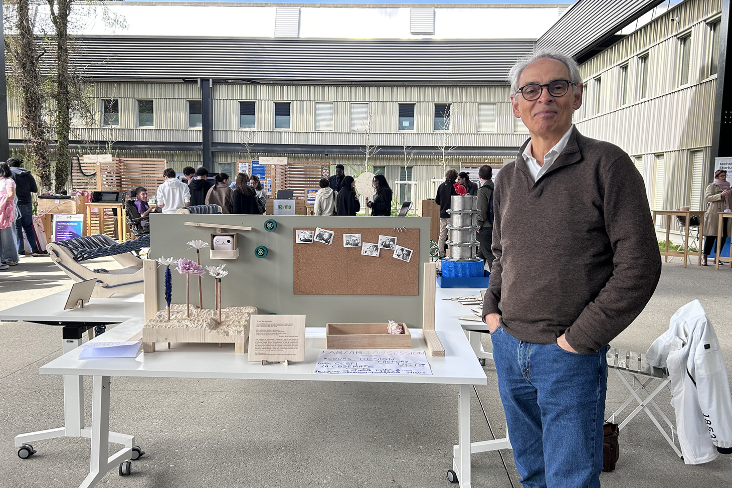 Exposition des réalisations lors de Projexpo