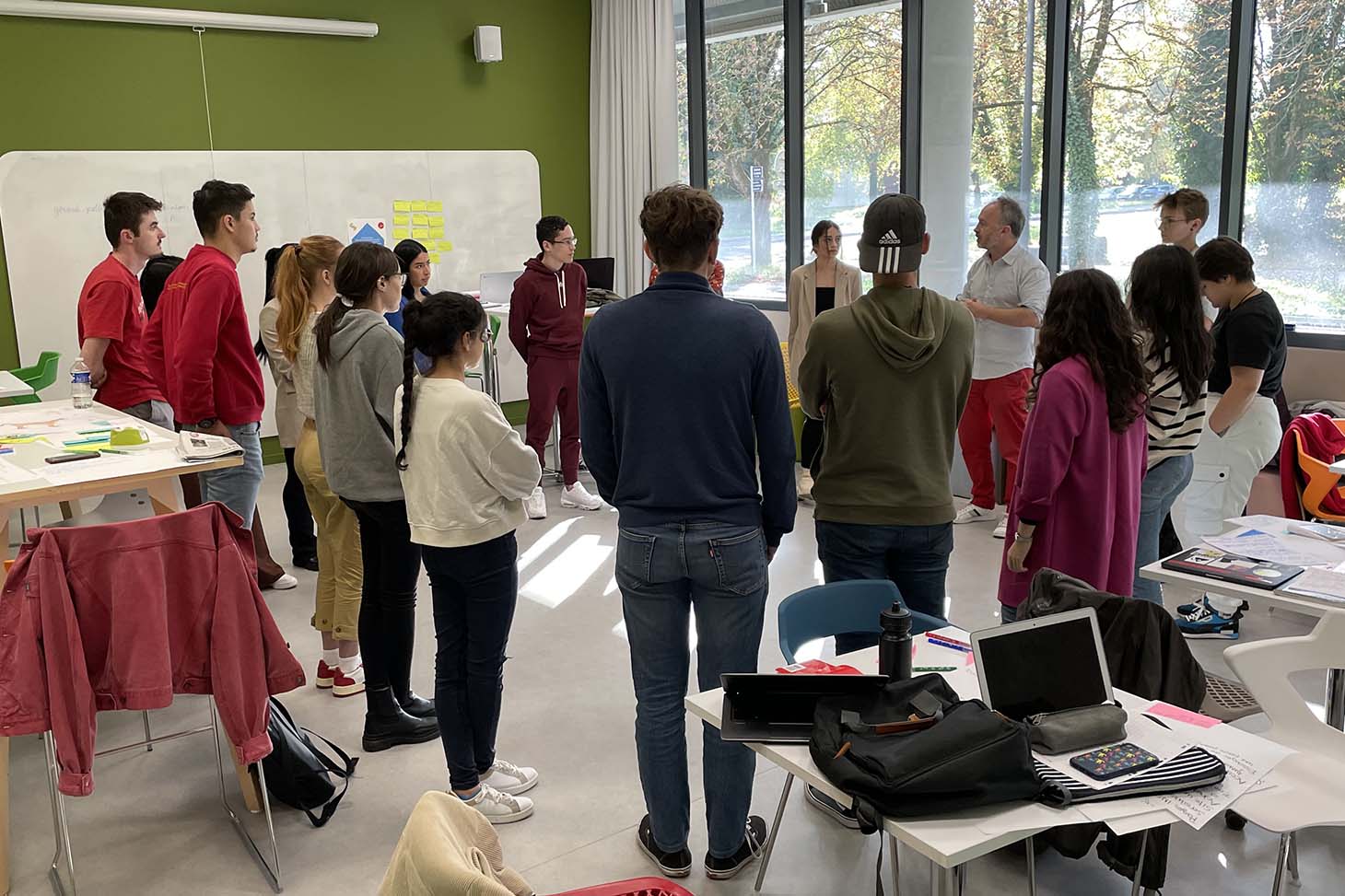 Workshop with students