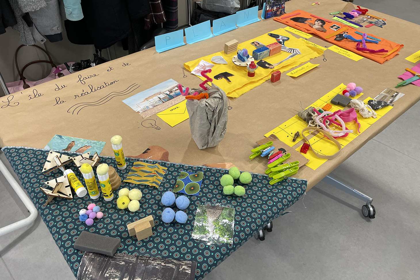 Exemple d'objets disponibles à la créathèque