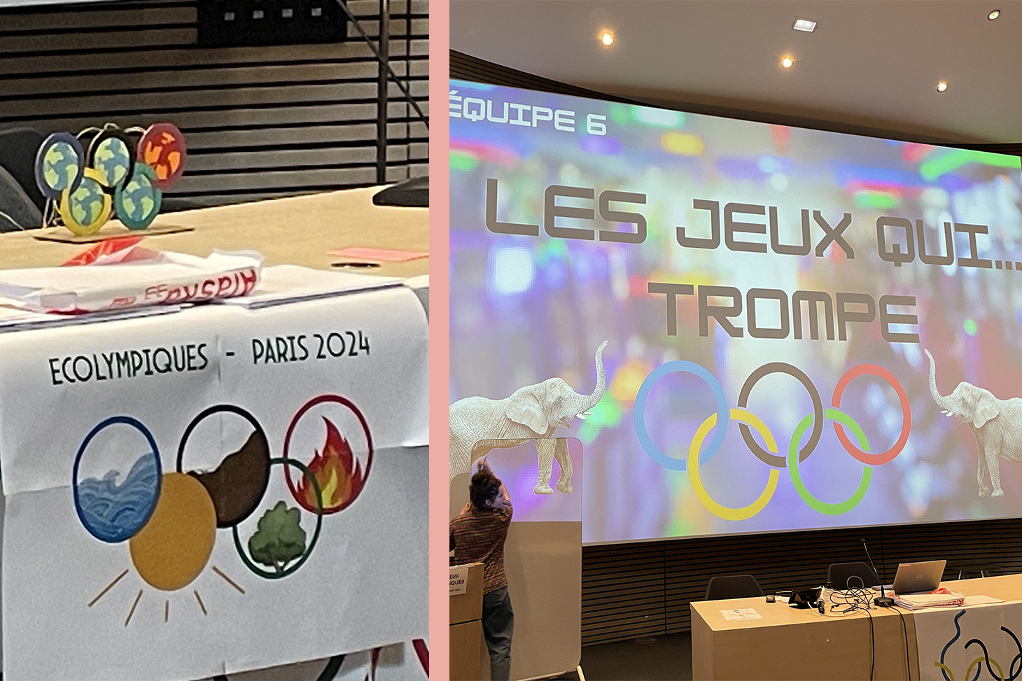 Mise en scène de la cérémonie de clôture des JO