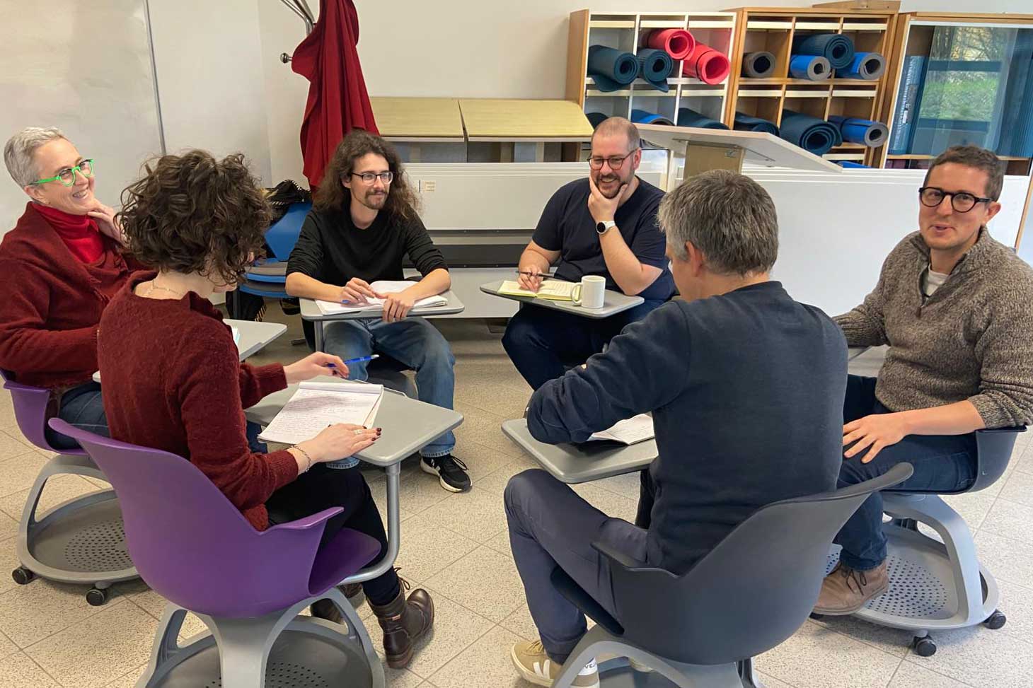 3 enseignants de UGA Design Factory sont aller former leurs collègues à Valencienne