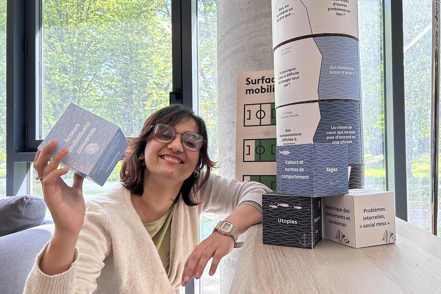 Ria nous présente les outils créés durant sont stage