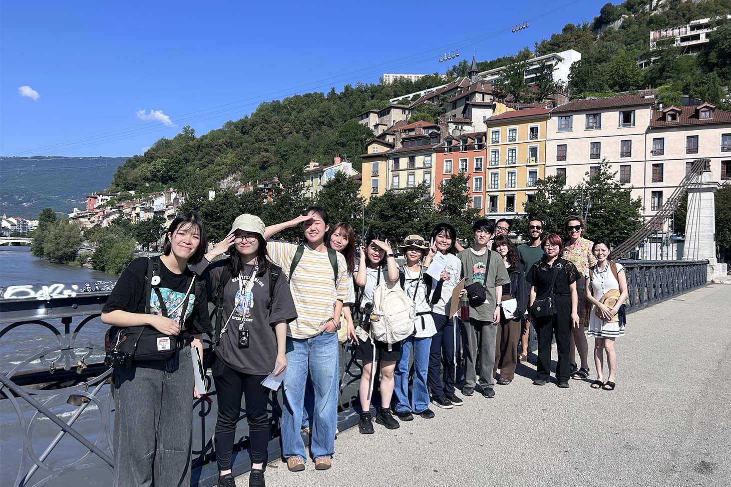 Les étudiantes et étudiants de l'Université de Tsukuba vont visiter le Musée Dauphinois