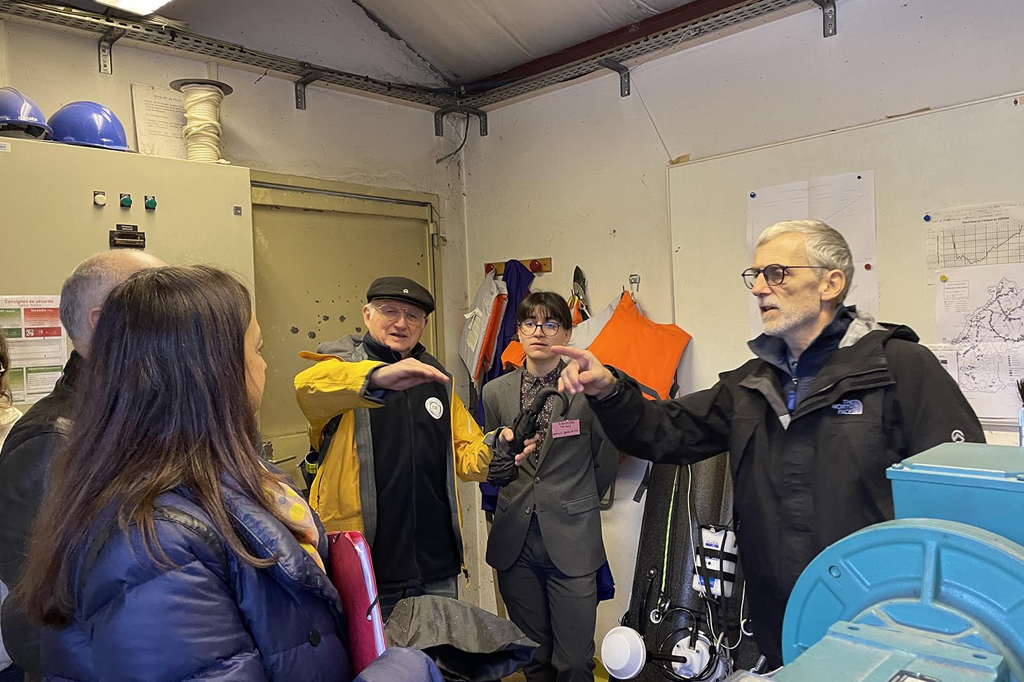 Visite terrain des membres du conseil des transitions
